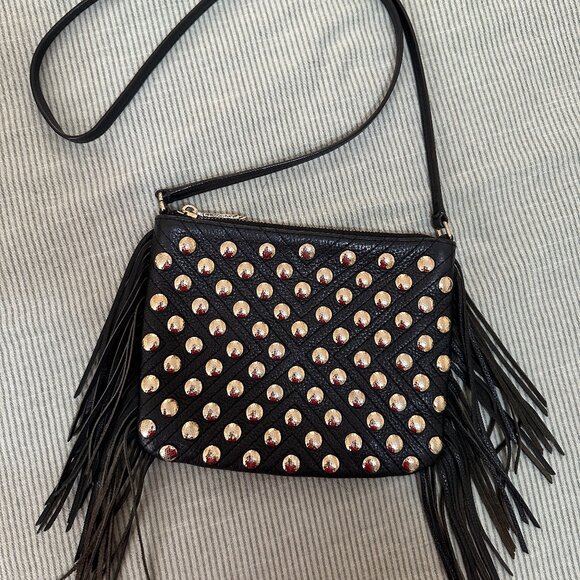Rebecca Minkoff Leather crossbody bag - Black - GREAT CONDITION - Picture 4 of 7